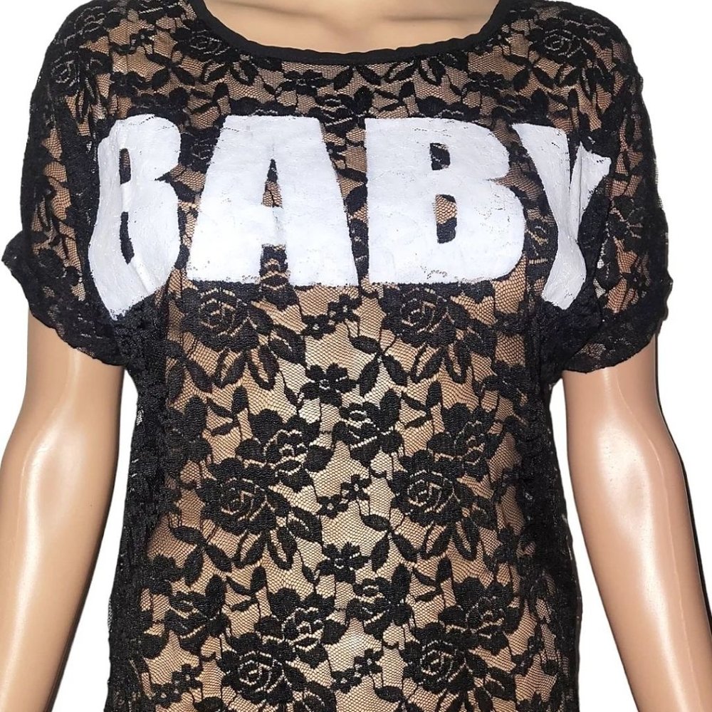 Short sleeve Lace top